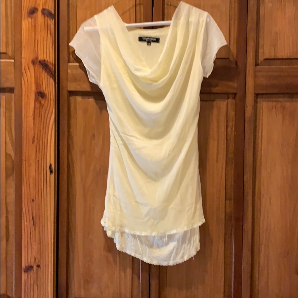Soft sheer top